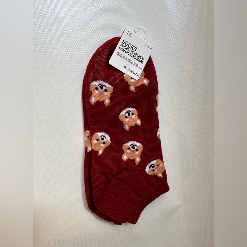 Brand New Forever 21 Corgi Ankle Socks